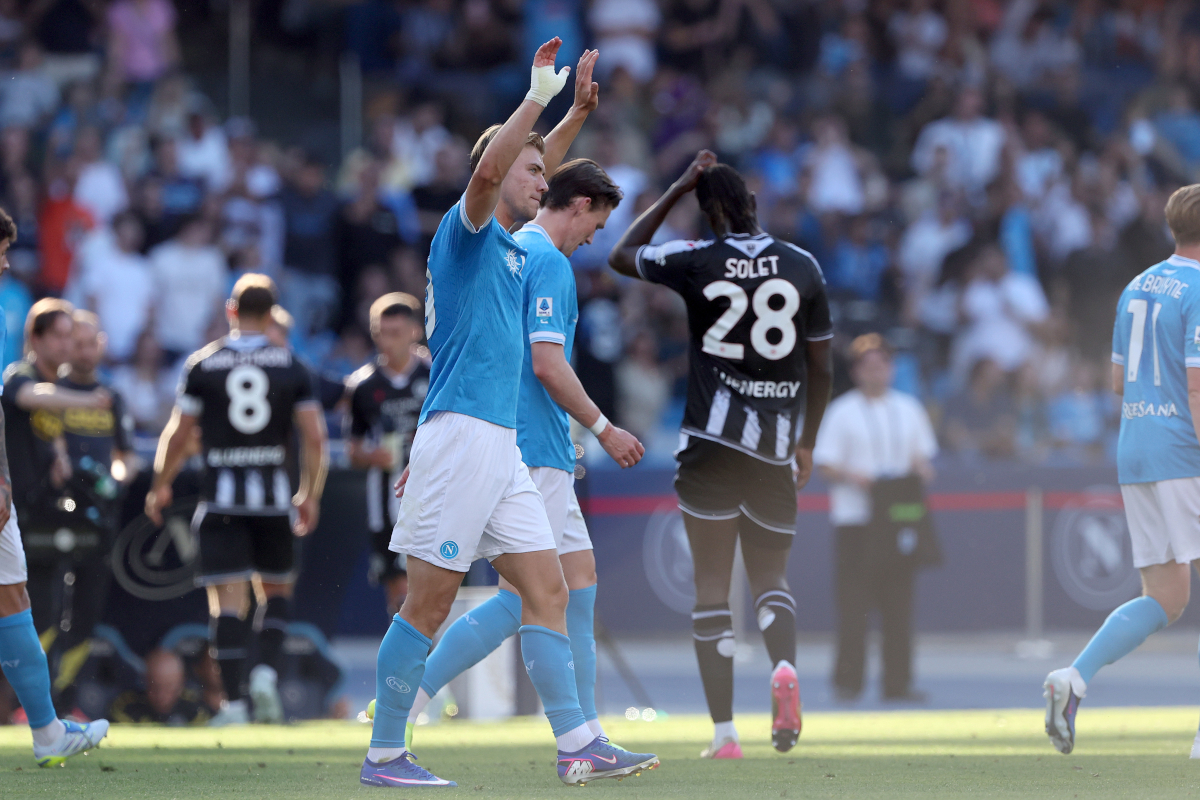 Napoli Taklukkan Udinese, Hojlund Antar Conte Raih Kemenangan
