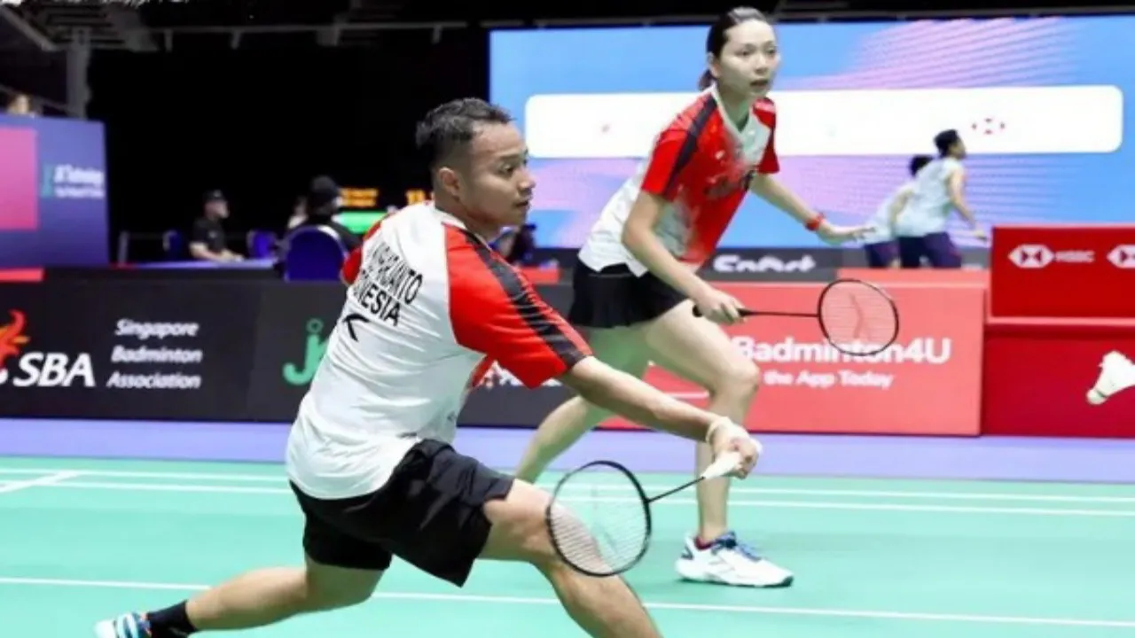 Rehan/Gloria Comeback di Turnamen Singapore Open 2026
