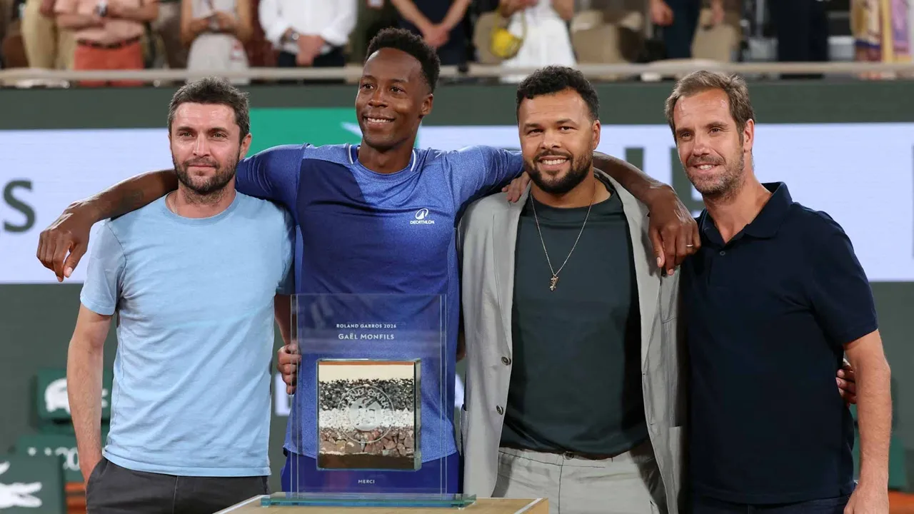 Gael Monfils Reuni Dengan Rekan Senegara Untuk Perpisahan Dengan Roland Garros