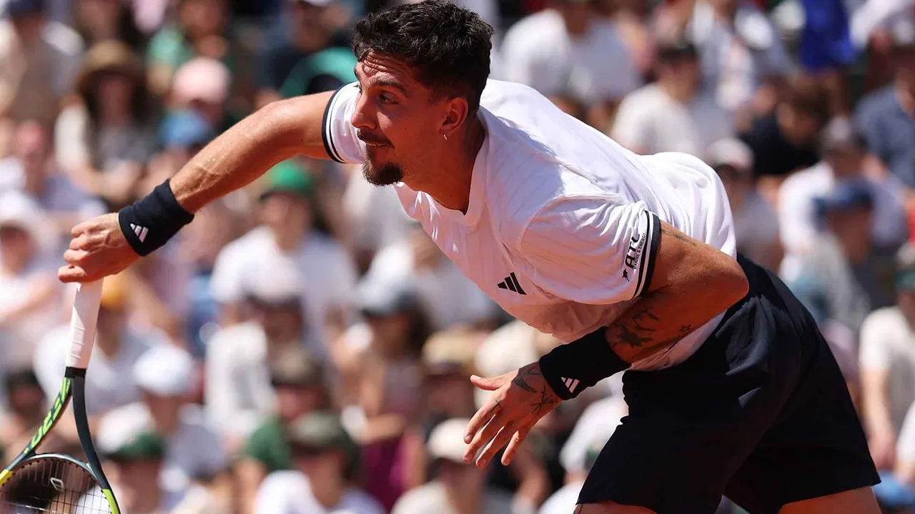 Hasil French Open: Thanasi Kokkinakis Mati-Matian Demi Menangkan Laga Epik