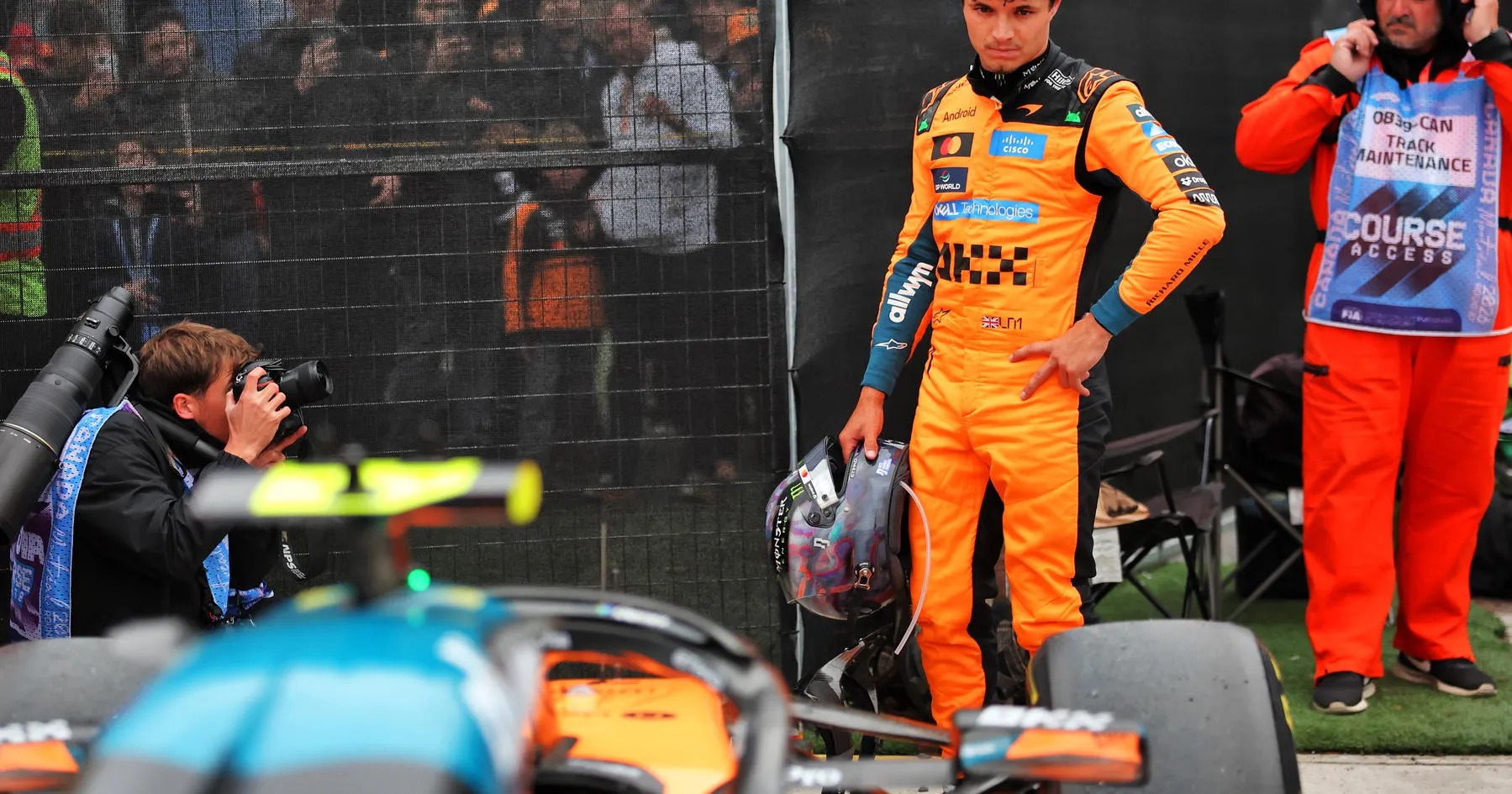 Lando Norris Bela Keputusan McLaren di GP Kanada - sumber: (racingnews365)