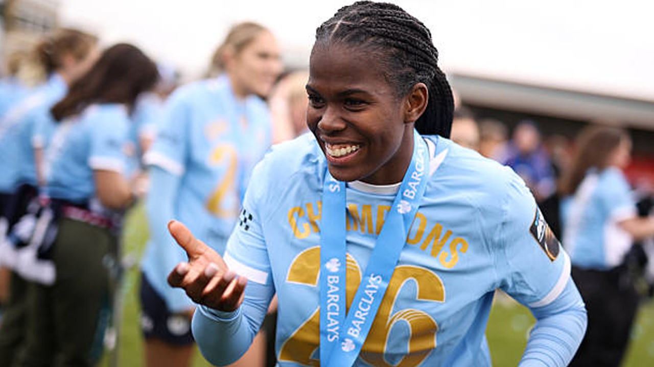 Teken Kontrak Baru, Khadija Shaw Batal Tinggalkan Manchester City