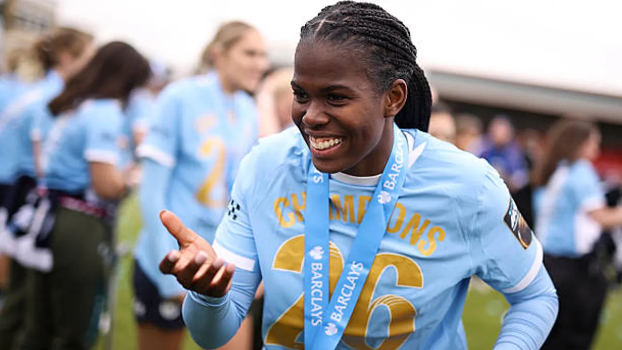 Teken Kontrak Baru, Khadija Shaw Batal Tinggalkan Manchester City