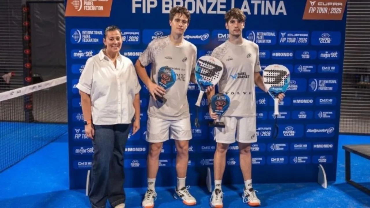 Unggulan Teratas Dominasi Podium FIP Bronze Padel di Latina Italia