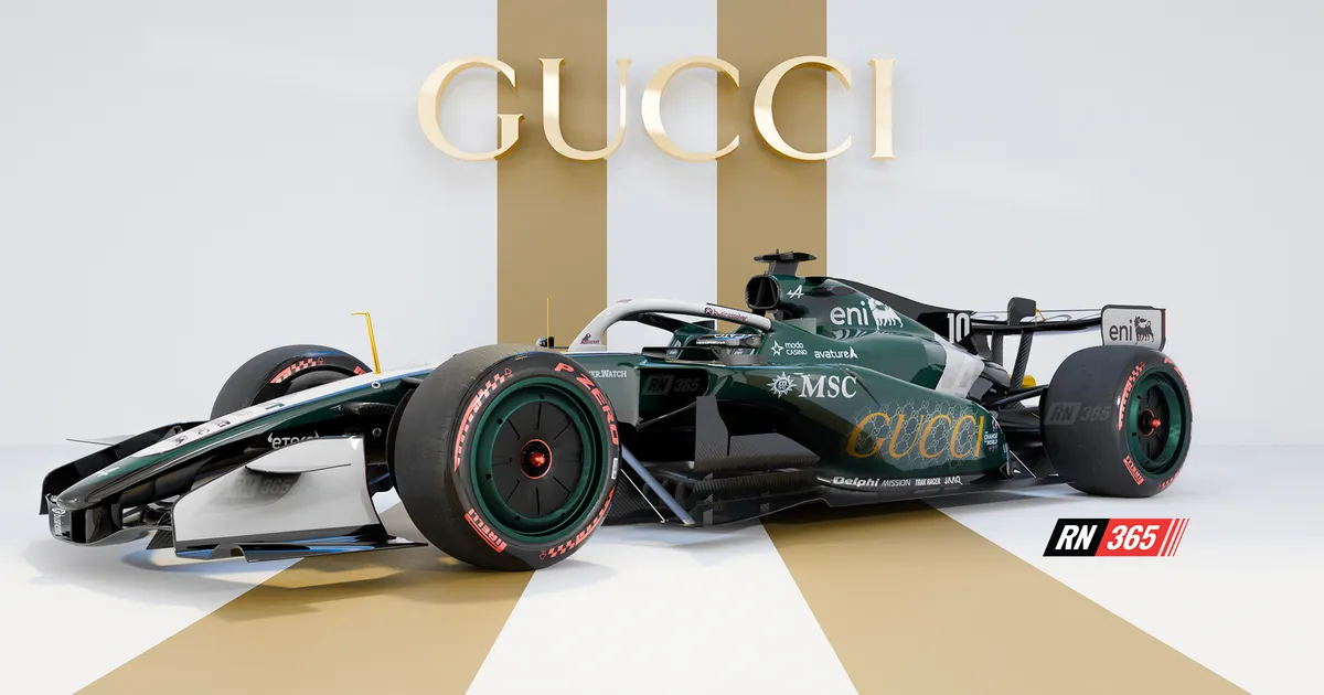 Alpine Gandeng Gucci sebagai Mitra Utama F1 Baru - sumber: (racingnews365)