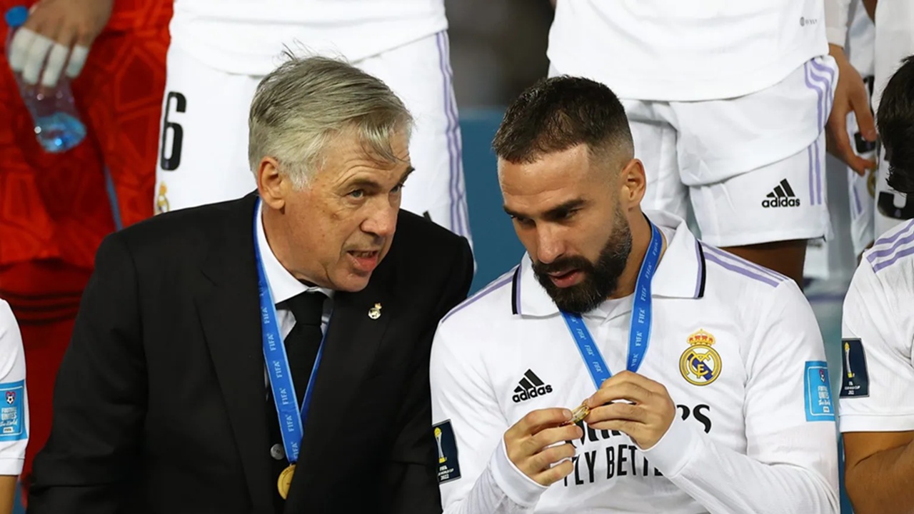 Dani Carvajal Tak Melupakan Jasa Carlo Ancelotti