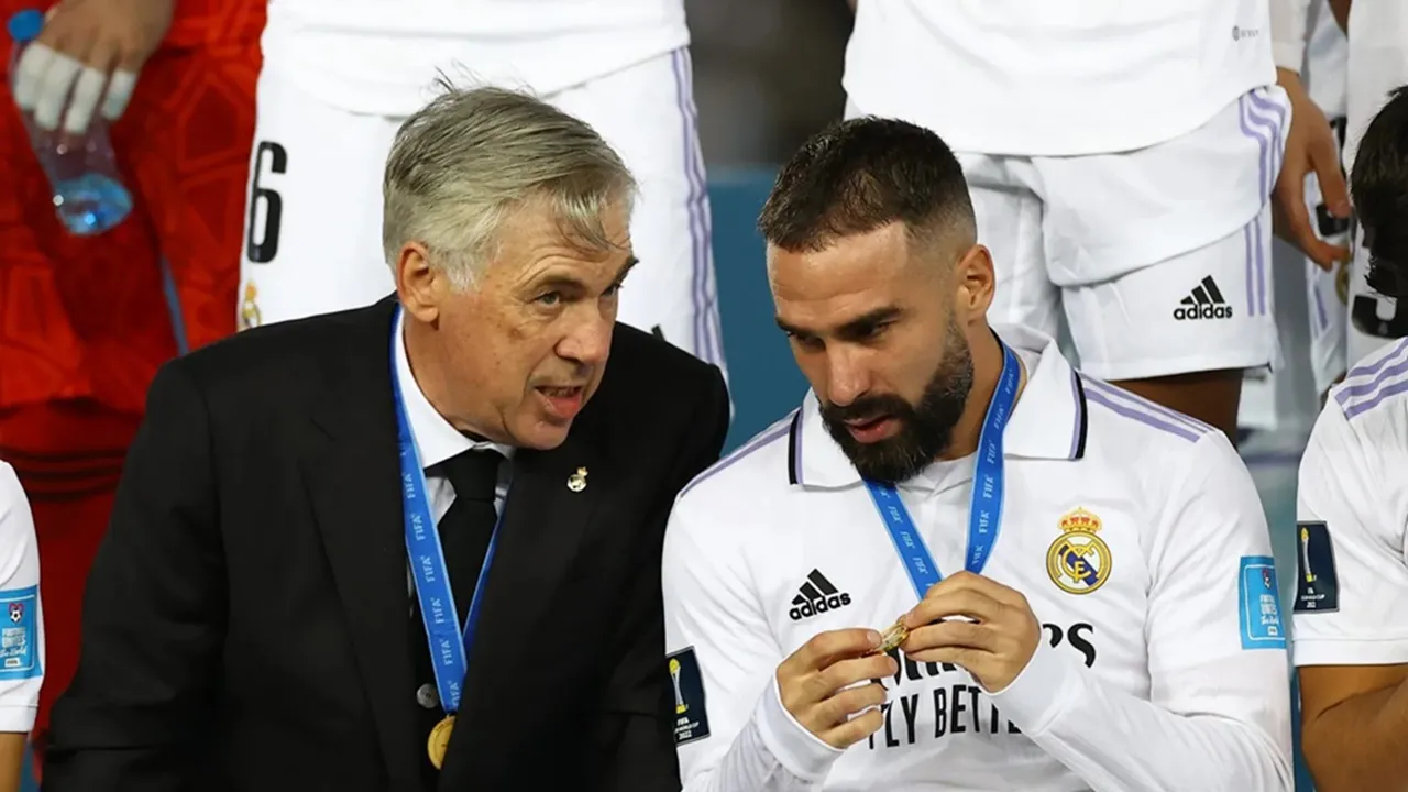 Dani Carvajal Tak Melupakan Jasa Carlo Ancelotti