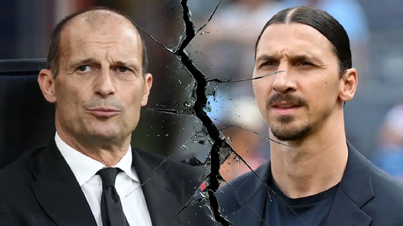 Hubungan Toxic Max Allegri dan Ibra di Balik Keruntuhan AC Milan