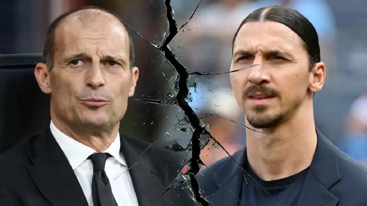 Hubungan Toxic Max Allegri dan Ibra di Balik Keruntuhan AC Milan