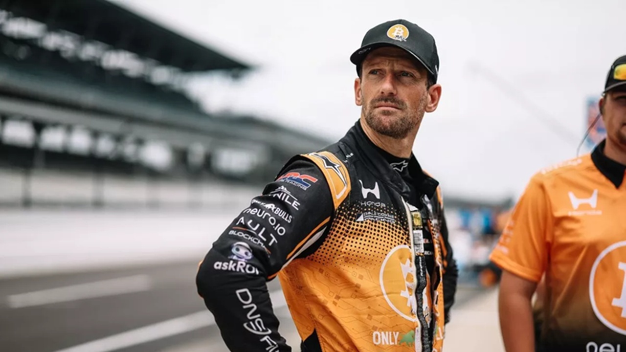 Romain Grosjean Bangga Cetak Waktu Terbaik di Indy 500