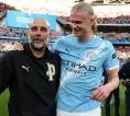 Erling Haaland Kenang Pengaruh Besar Pep Guardiola di Manchester City