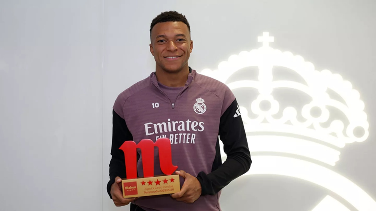Kylian Mbappe Resmi Jadi Pemain Terbaik Real Madrid Musim 2025-2026