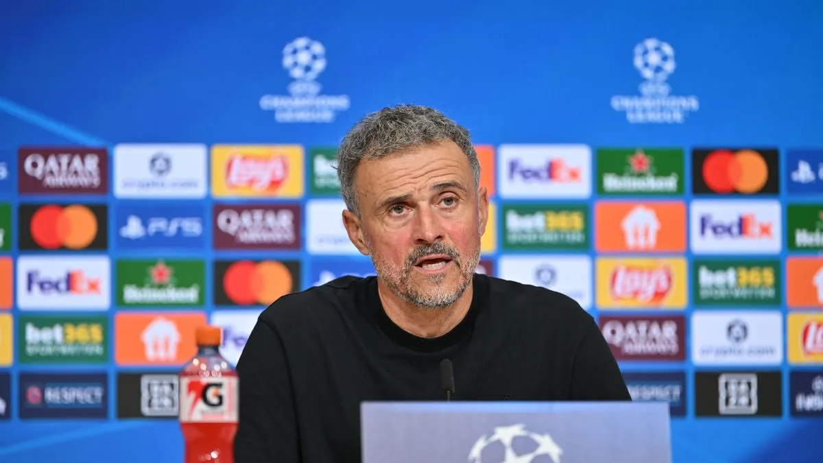 Konferensi Pers Luis Enrique: PSG, Arsenal, Arteta - sumber: (footballlondon)