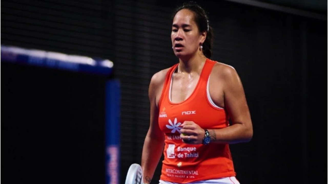 Lea Godallier Incar Podium FIP Bronze Padel di Belanda