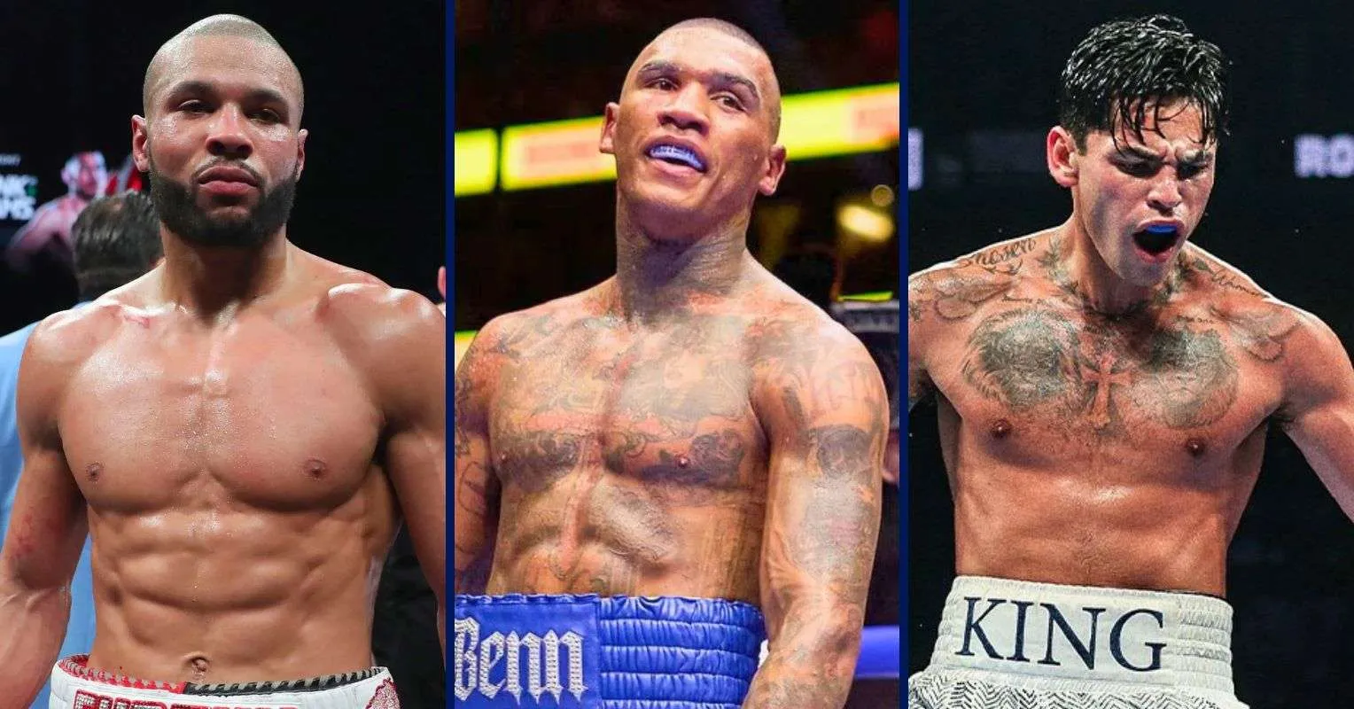 Conor Benn Ungkap Jagoannya: Eubank Jr vs Ryan Garcia - sumber: (secondsout)