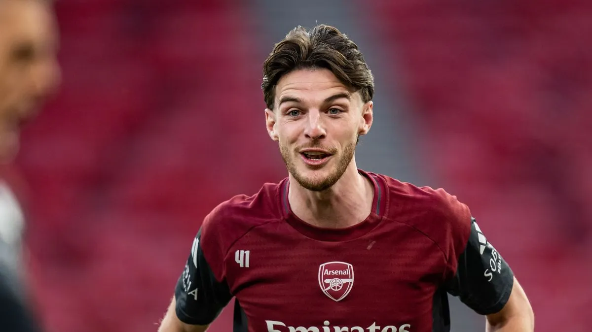 Declan Rice Buktikan Ucapan Jack Whitehall Salah - sumber: (footballlondon)
