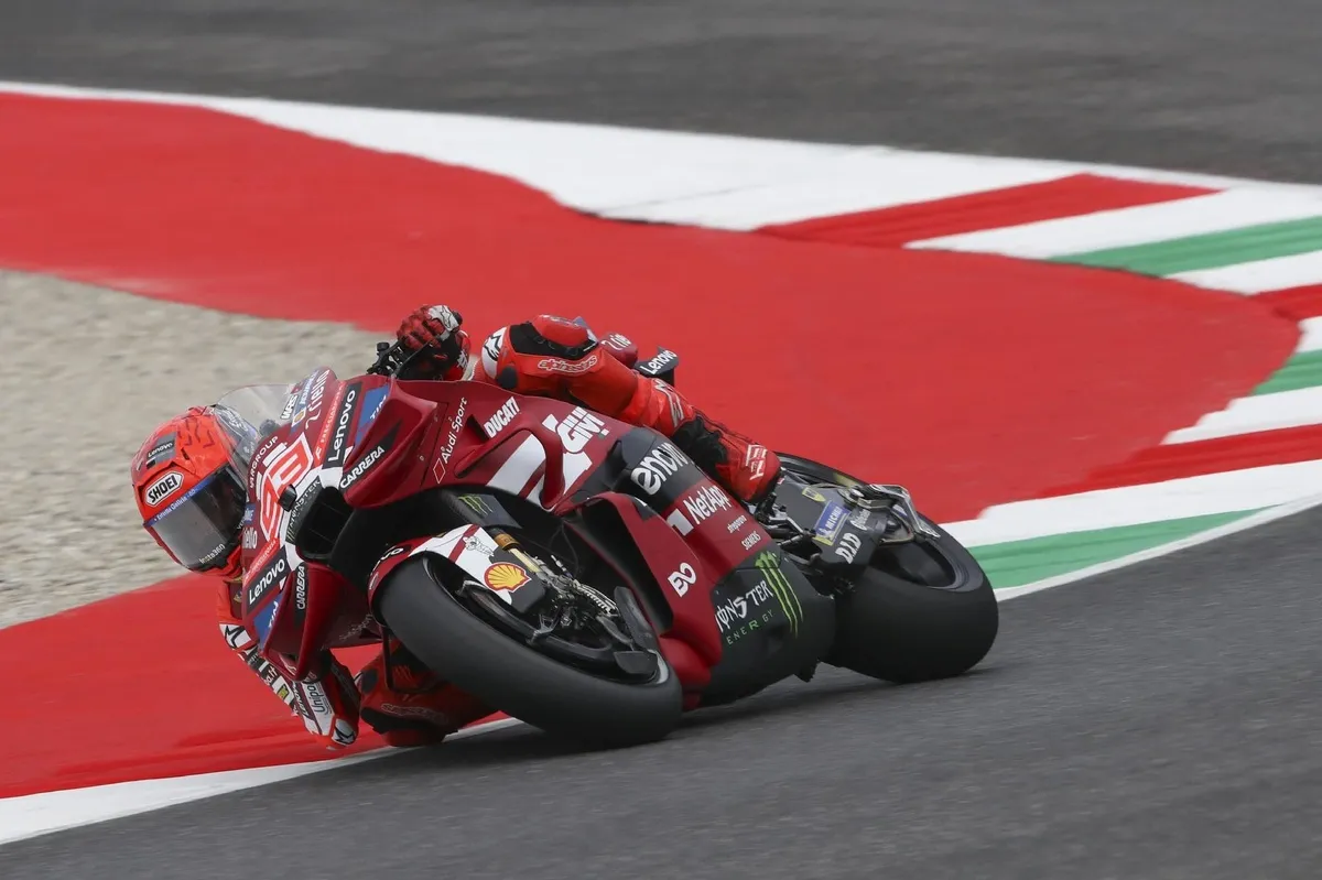 Marc Marquez Akui Harus Sabar, Belum Siap Finis Lima Besar - sumber: (motorsport)
