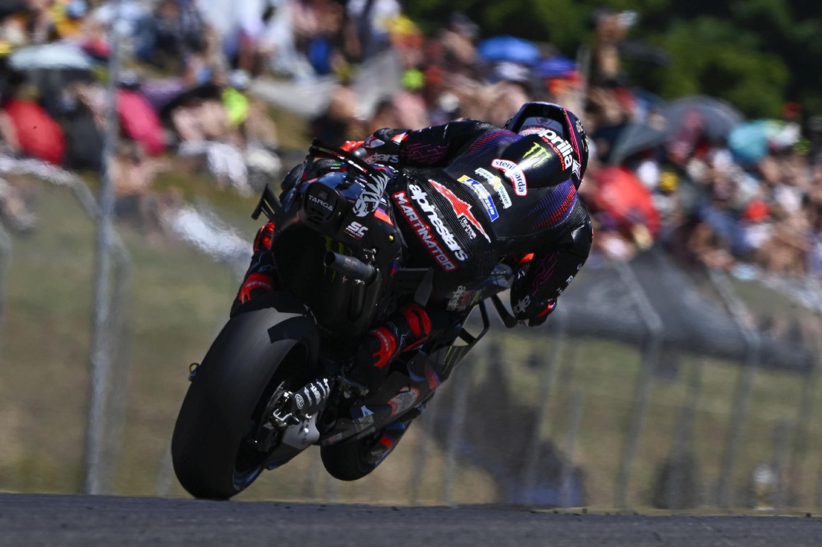 Rekor Kecepatan MotoGP Pecah, Aprilia Tembus 369 km/jam