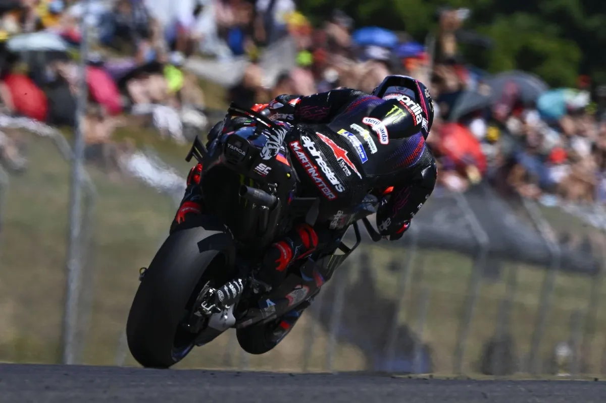 Rekor Kecepatan MotoGP Pecah, Aprilia Tembus 369 km/jam
