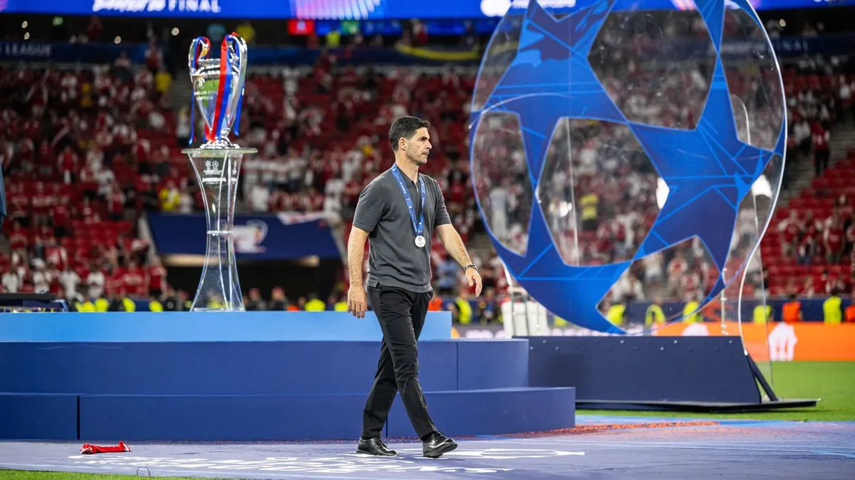 Arteta Bicara Kekalahan Arsenal di Final Liga Champions