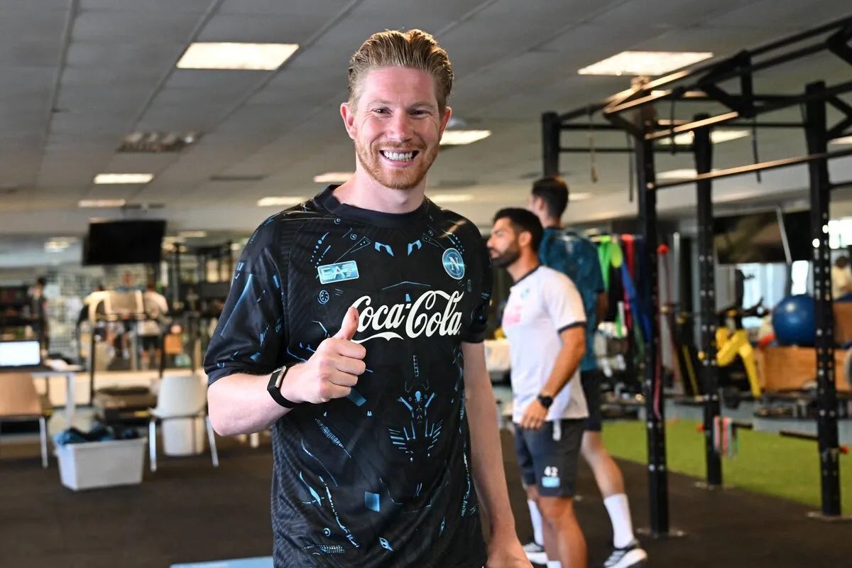 De Bruyne Sambut Kepergian Conte dari Napoli: Filosofi Kami Berbeda