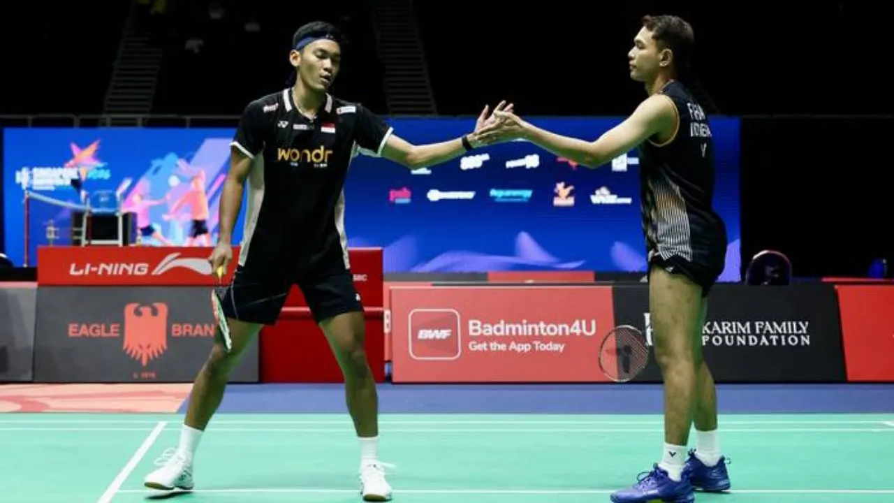 Fajar Alfian/Muhammad Shohibul Fikri Runner Up Singapore Open 2026