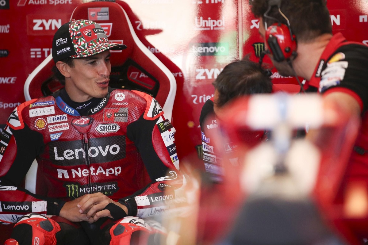 Marquez: Menulis Tangan Usai Balap Sprint Jadi Pertanda Baik