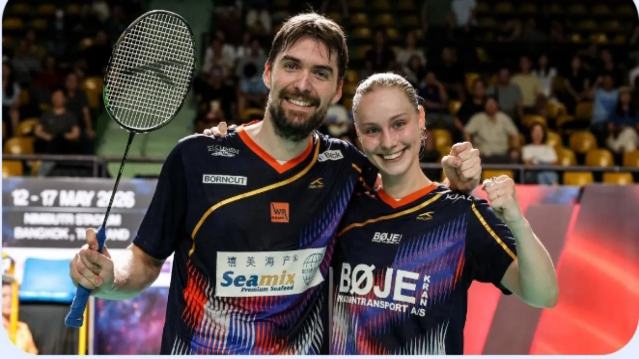 Mathias Christiansen/Alexandra Boje Layak Jadi Ganda Campuran Terkuat Eropa