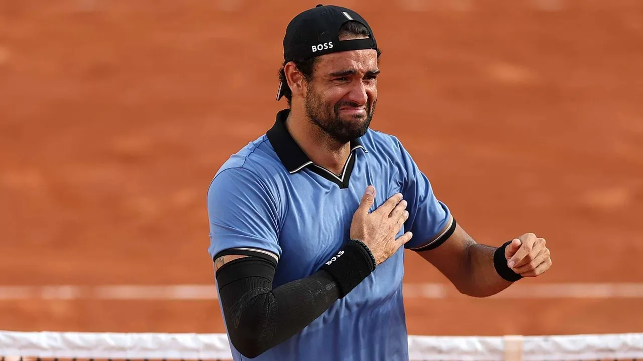 Matteo Berrettini Kembali Jadi Sorotan Usai Berjuang Hadapi Rintangan
