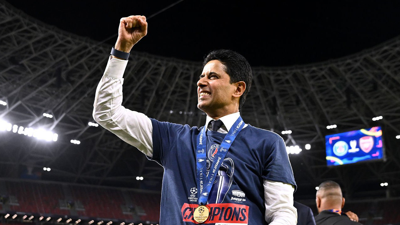 Nasser Al-Khelaifi Bangga PSG Juara Liga Champions Lagi