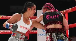 Amanda Serrano Samai Rekor KO Tinju Putri usai Kalahkan Cheyenne Hanson
