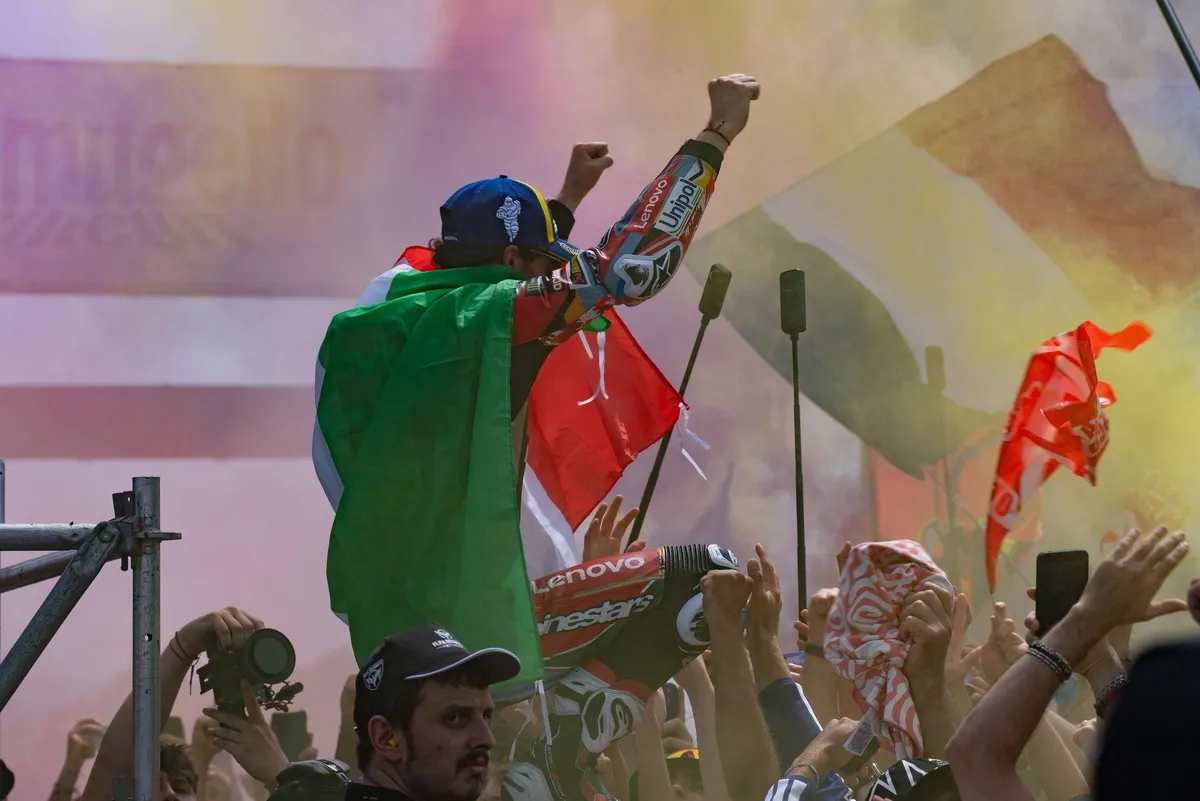Bezzecchi Menang, Ducati Terhenti di GP Italia MotoGP - sumber: (motorsport)
