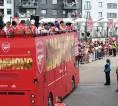 Enam Orang Ditusuk, 24 Ditangkap Usai Parade Arsenal