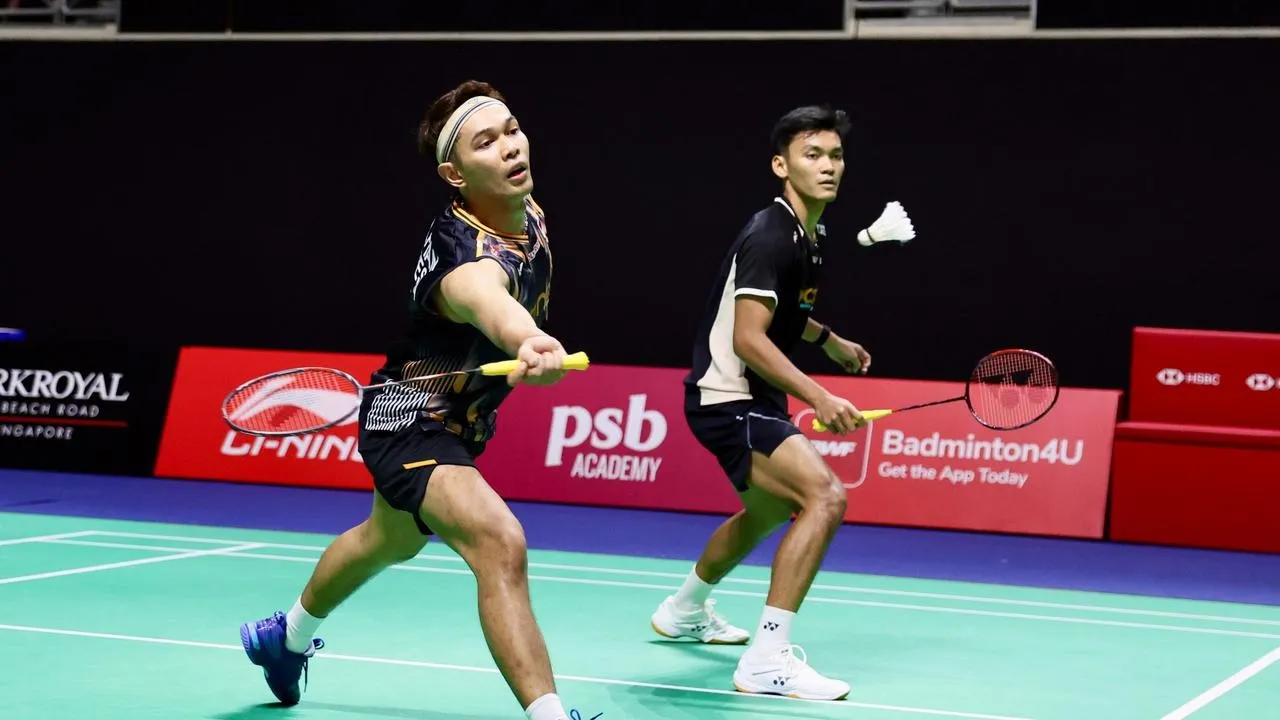 Fajar/Fikri siap benahi diri usai gagal juarai Singapore Open 2026.