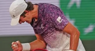 Hasil French Open: Casper Ruud Tak Kuasa Bendung Joao Fonseca