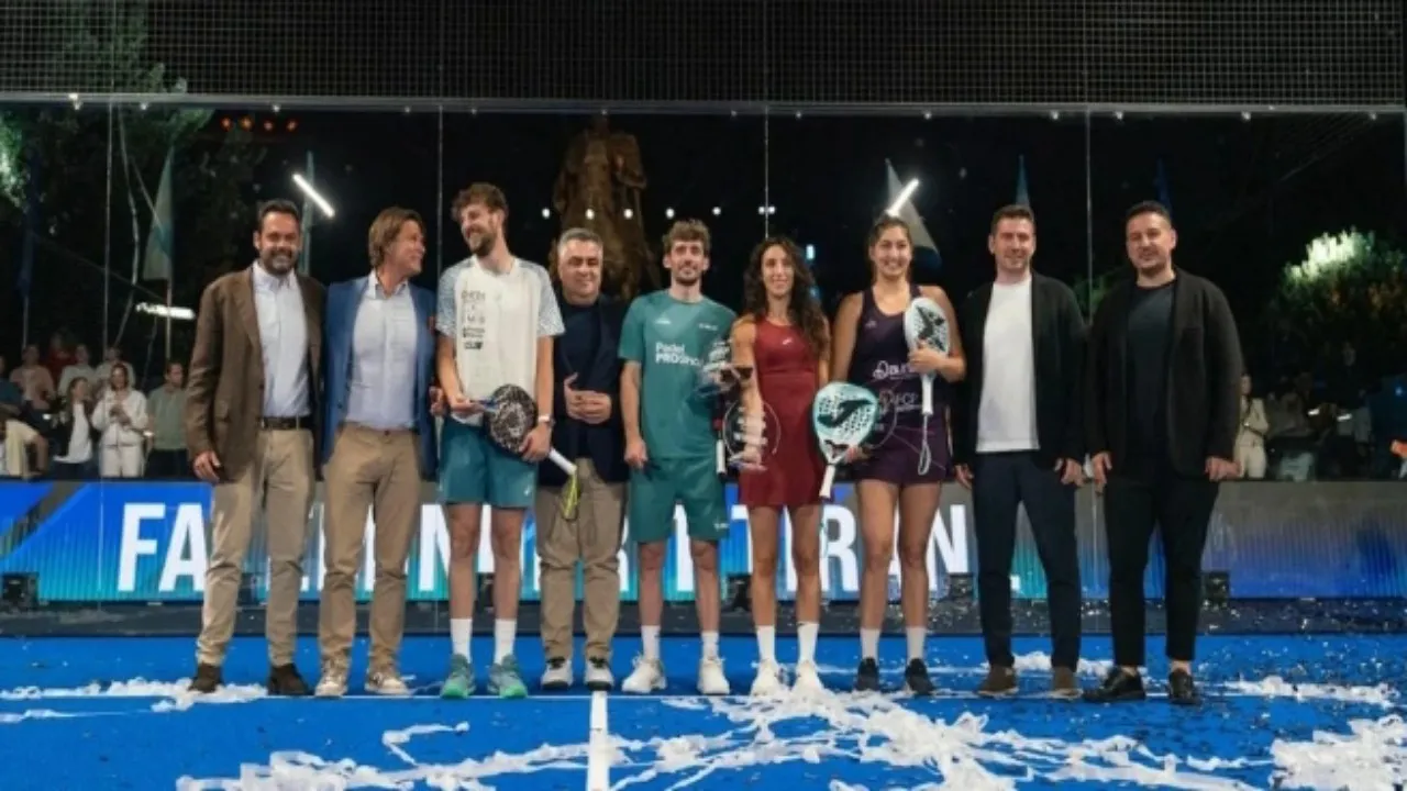 Parade Perayaan Meriah Para Juara di FIP Padel Platinum di Albania