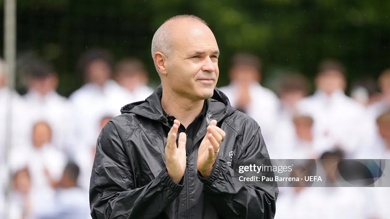 Andres Iniesta Resmi Ditunjuk sebagai Pelatih Gulf United