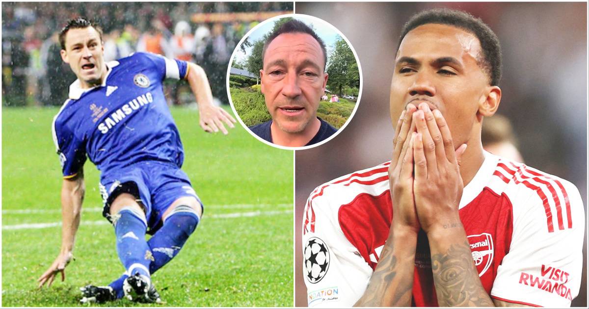 Gabriel Dapat Dukungan John Terry Usai Gagal Penalti di Final Liga Champions