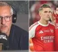 Gary Lineker Sebut Tiga Tim dengan Skuad Lebih Baik dari Arsenal Usai Final Liga Champions