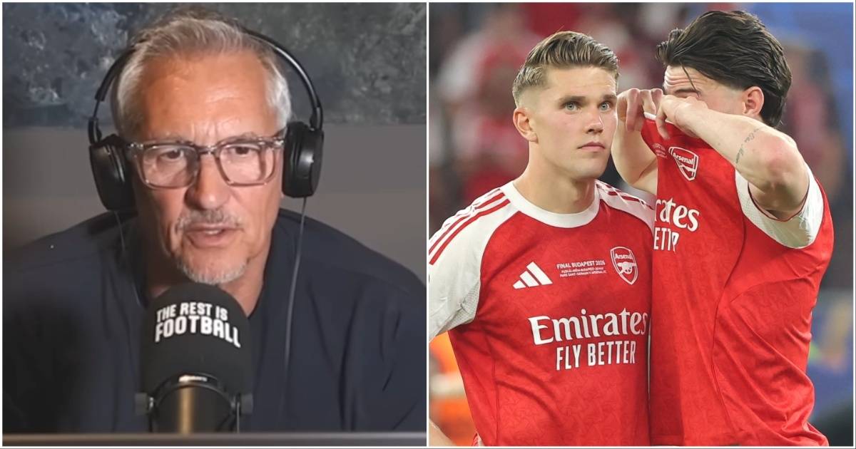 Gary Lineker Sebut Tiga Tim dengan Skuad Lebih Baik dari Arsenal Usai Final Liga Champions