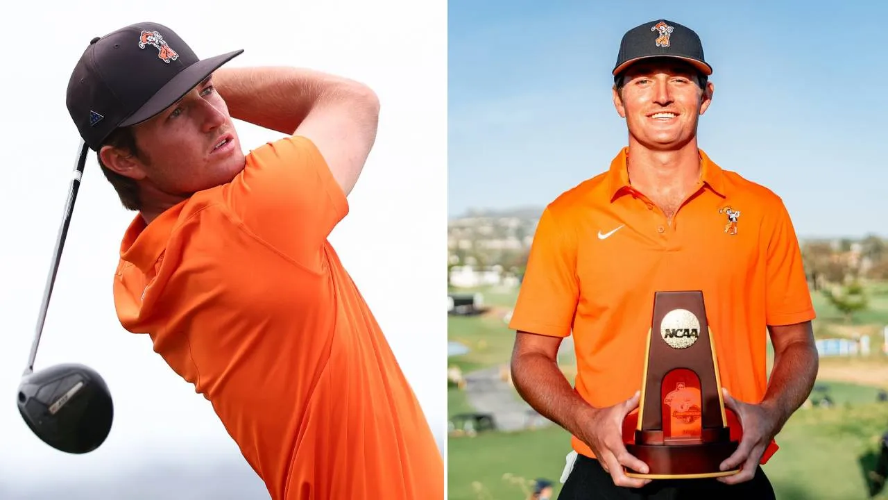 Preston Stout Rebut Gelar NCAA Golf Putra untuk Oklahoma State