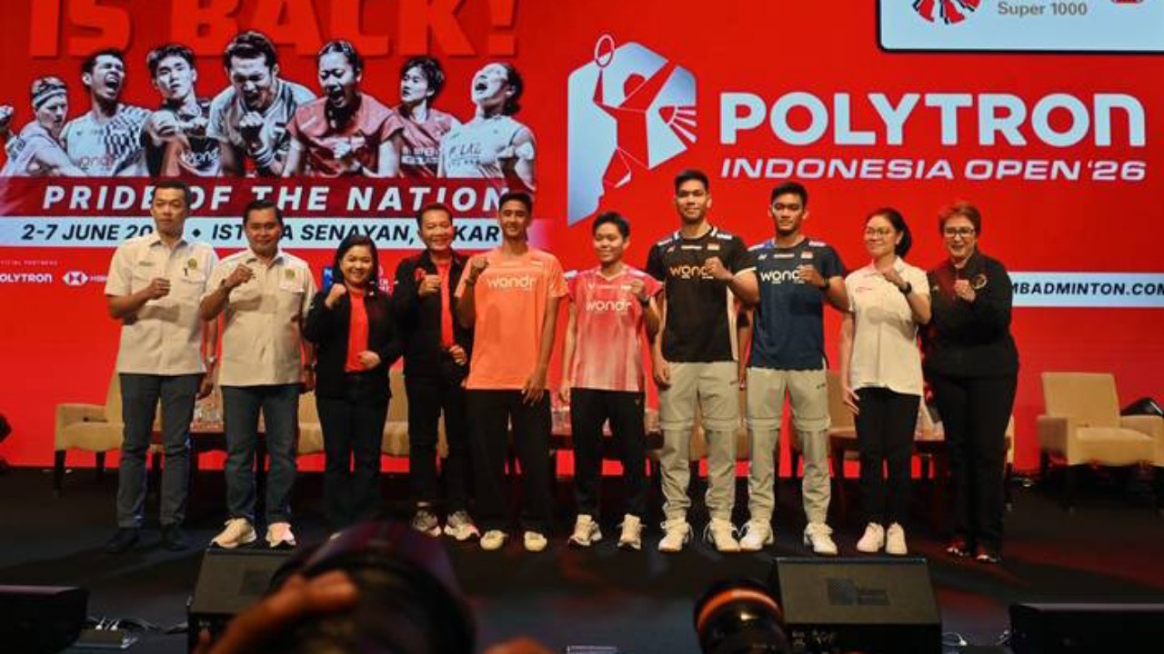 Tiket Penjualan Indonesia Open 2026 Sudah Lebih Dari 76 Persen