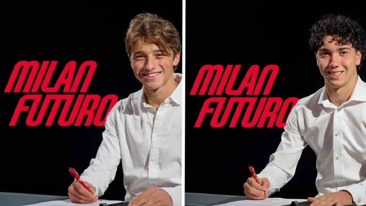 Luca Menon dan Mercogliano Tandatangani Kontrak Profesional di Milan