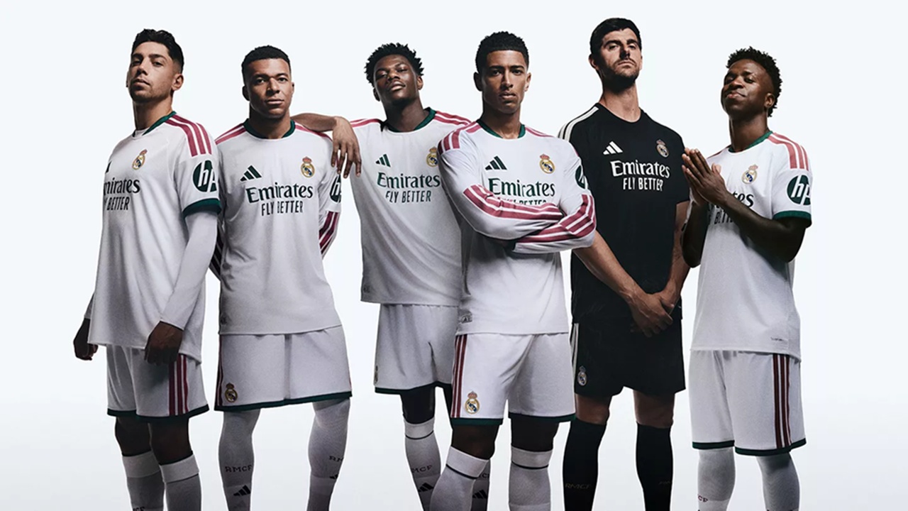 Real Madrid Resmi Luncurkan Seragam Kandang Musim Depan
