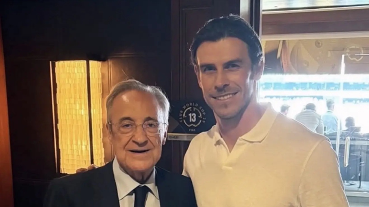 Gareth Bale Turut Beri Dukungan ke Florentino Perez