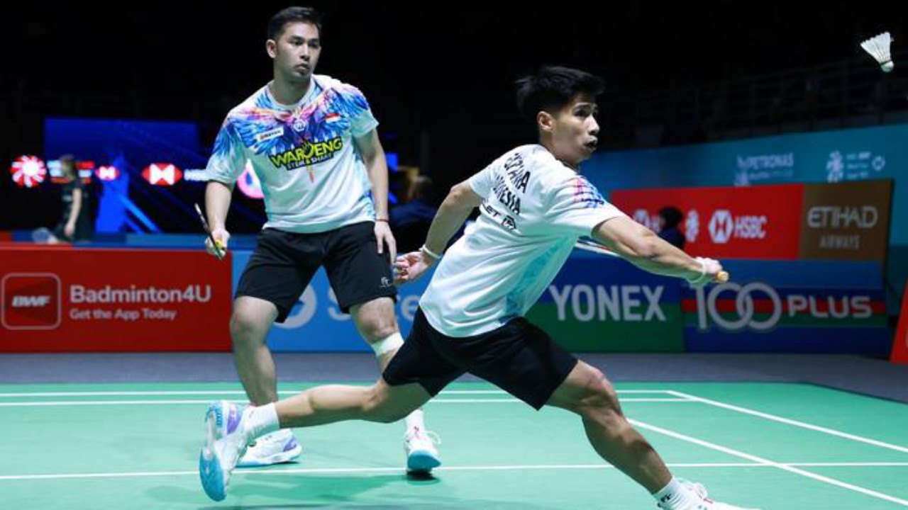 Indonesia Open 2026: Sabar/Reza Singkirkan Wakil China