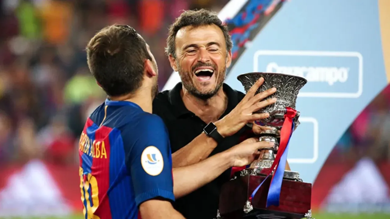Jordi Alba Anggap Luis Enrique sebagai Pelatih Terbaik