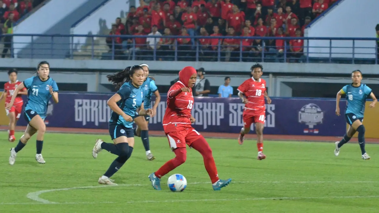 Timnas Putri Indonesia dikalahkan Singapura 0-2