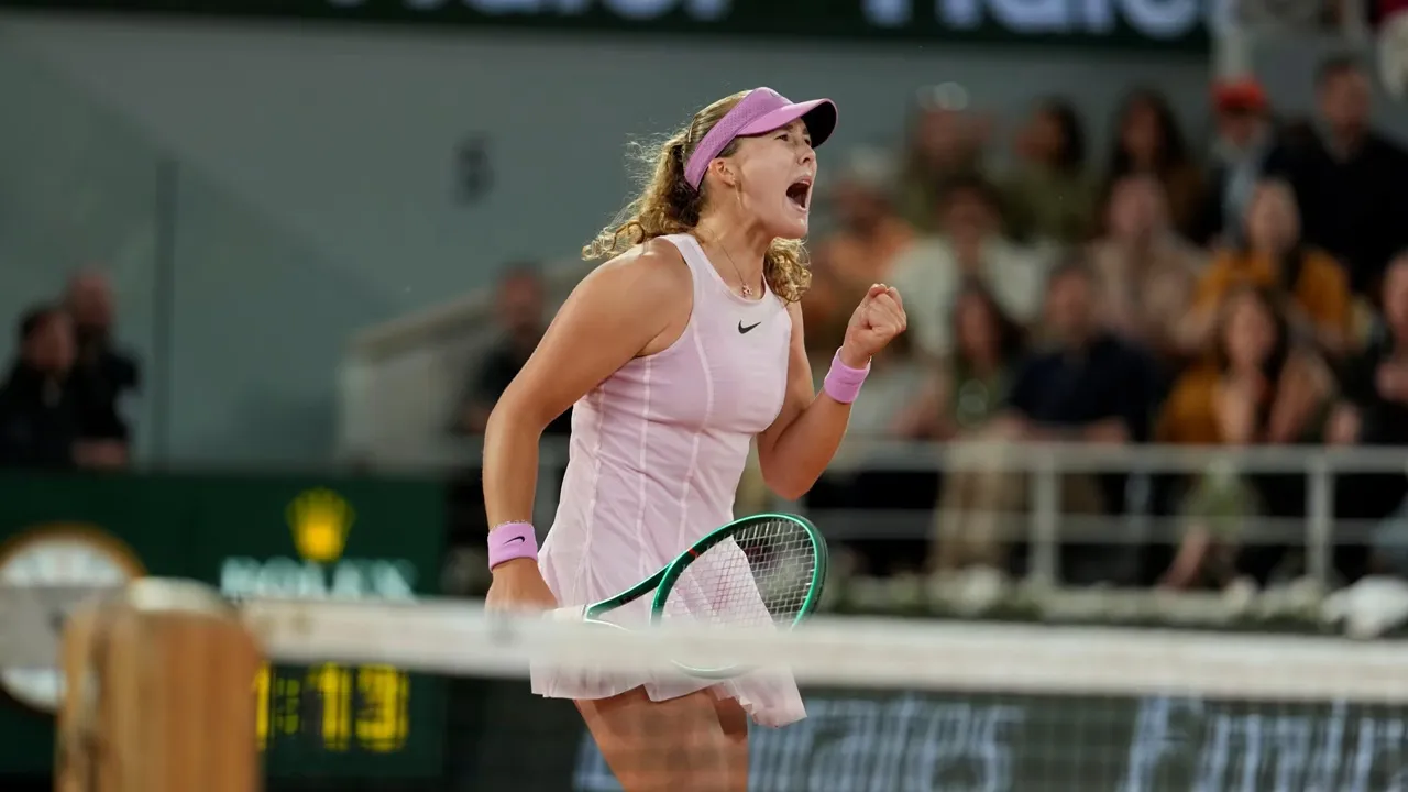 Hasil French Open: Bungkam Marta Kostyuk, Mirra Andreeva Tembus Final Grand Slam Pertama