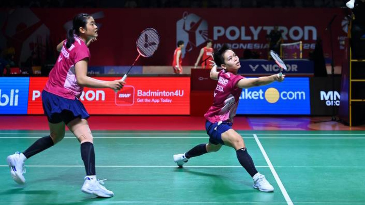 Indonesia Open 2026: Momentum Amalia/Fadia Terus Berlanjut